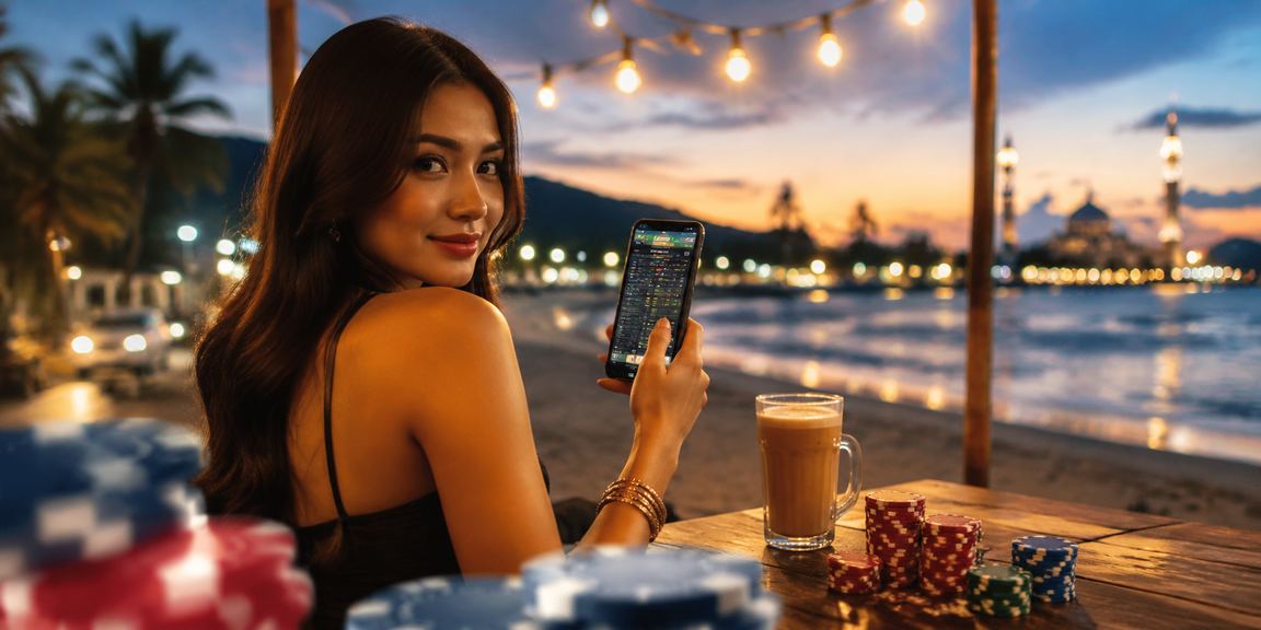Pemain Blackjack menikmati permainan kasino dalam talian di Malaysia